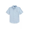 Ralph Lauren Childrenswear' Boys 8-20 Cotton Oxford Short Sleeve Shirt