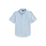 Ralph Lauren Childrenswear' Boys 8-20 Cotton Oxford Short Sleeve Shirt