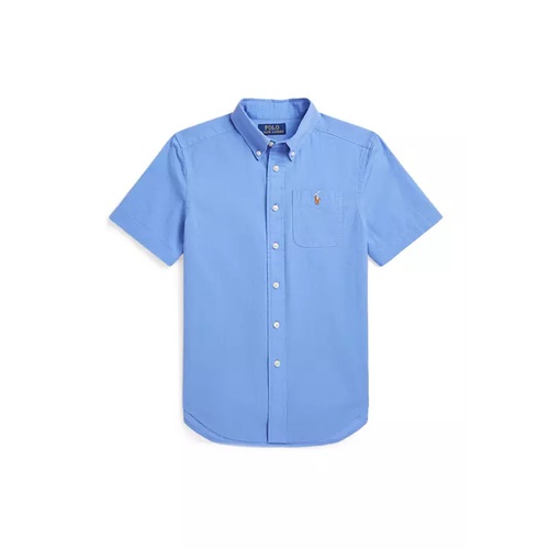 폴로 랄프로렌 Ralph Lauren Childrenswear' Boys 8-20 Cotton Seersucker Short Sleeve Shirt