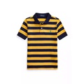 Ralph Lauren Childrenswear Boys 2-7 Striped Cotton Mesh Polo Shirt