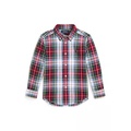 Ralph Lauren Childrenswear' Boys 2-7 Plaid Brushed Cotton Oxford Shirt
