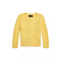 Ralph Lauren Childrenswear' Girls 4-6x Mini Cable Cotton Cardigan