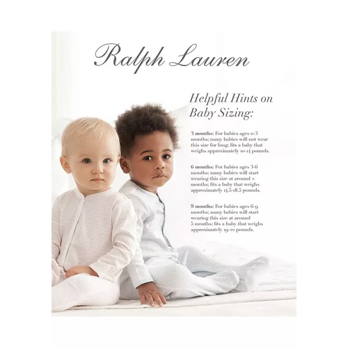 폴로 랄프로렌 Ralph Lauren Childrenswear' Polo Bear Cotton Blanket