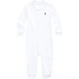 Polo Ralph Lauren Kids Solid Cotton Coverall (Infant)