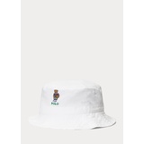 Polo Bear Cotton Twill Bucket Hat