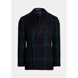 Polo Plaid Wool-Blend Tuxedo Jacket