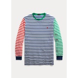 Striped Jersey Long-Sleeve T-Shirt