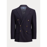 Wool-Blend Double-Breasted Blazer