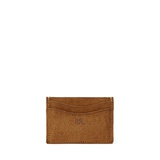 Roughout Suede Card Holder