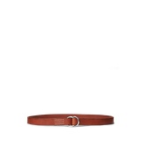 Skinny Leather O-Ring Belt