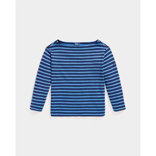 폴로 랄프로렌 Striped Boatneck Jersey Tee