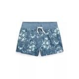 Girls 7-16 Floral Spa Terry Shorts
