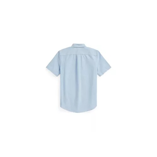 폴로 랄프로렌 Boys 8-20 Cotton Oxford Short Sleeve Shirt