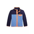 Boys 4-7 Color Blocked Quilted Double Knit Jacket