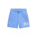 Boys 4-7 Madras-Logo Fleece Shorts