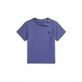 Baby Boys Cotton Jersey Crew Neck T-Shirt