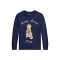 Boys 8-20 Dog Printed Cotton Long Sleeve T-Shirt