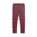 Girls 2-6x Plaid Stretch Jersey Leggings