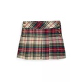 Girls 2-6x Plaid Pleated Cotton Twill Skirt