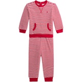 Polo Ralph Lauren Kids Striped Velour Top & Pants Set (Infant)