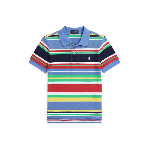 폴로 랄프로렌 Toddler and Little Boys Striped Cotton Mesh Polo Shirt