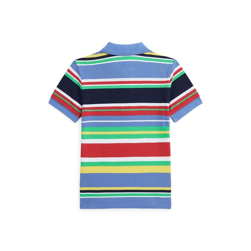 폴로 랄프로렌 Toddler and Little Boys Striped Cotton Mesh Polo Shirt