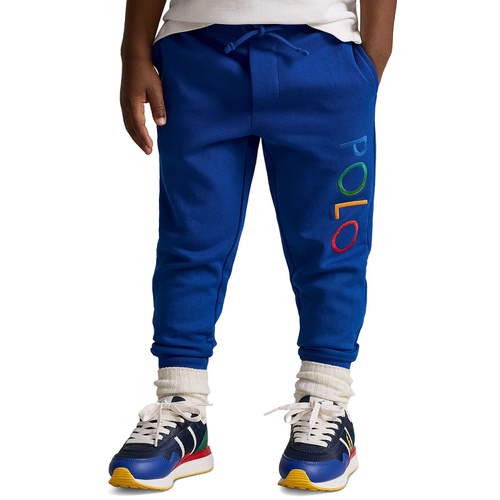 폴로 랄프로렌 Toddler and Little Boys Ombre-Logo Double-Knit Jogger Pants