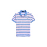 Toddler and Little Boys Striped Cotton Mesh Polo Shirt