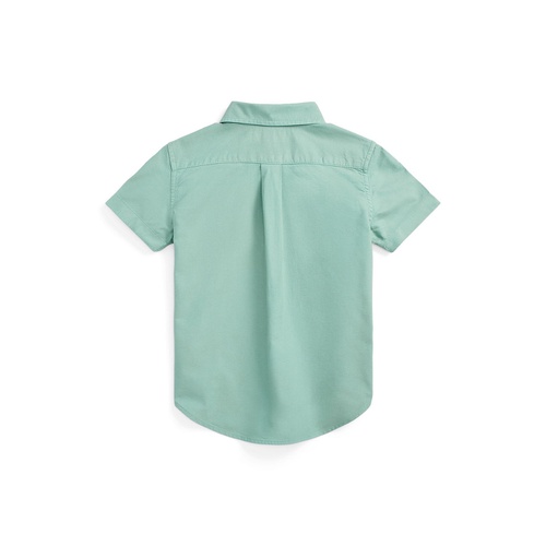 폴로 랄프로렌 Toddler and Little Boys Cotton Oxford Short-Sleeves Shirt