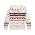 Polo Ralph Lauren Kids Fair Isle Fleece Hoodie (Toddler/Little Kids)