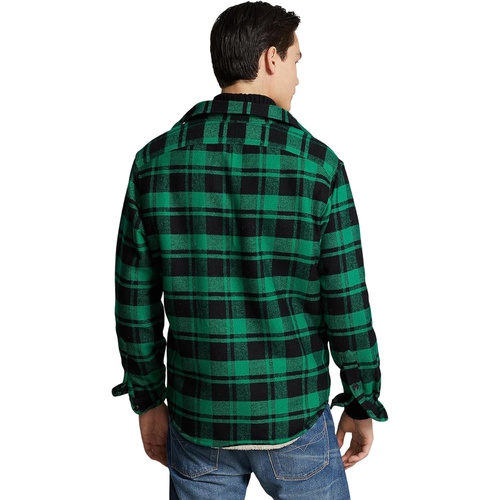 폴로 랄프로렌 Mens Polo Ralph Lauren Classic Fit Wool Blend Shirt Jacket