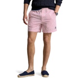 Mens Polo Ralph Lauren 6-Inch Polo Prepster Seersucker Shorts