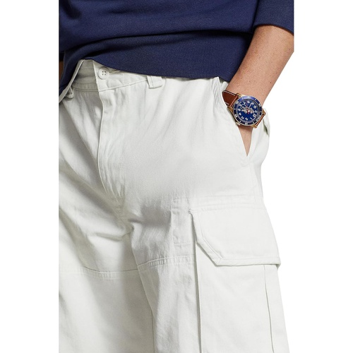 폴로 랄프로렌 Mens Polo Ralph Lauren 105-Inch Relaxed Fit Twill Cargo Shorts