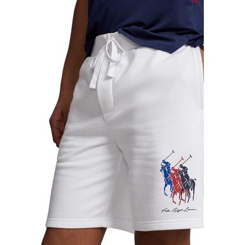 폴로 랄프로렌 Mens Polo Ralph Lauren 85 Triple Pony Fleece Shorts