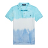 Polo Ralph Lauren Kids Tie-Dye Cotton Mesh Polo Shirt (Little Kids)