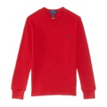 Polo Ralph Lauren Kids Waffle-Knit Cotton Long Sleeve Tee (Big Kids)