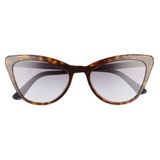 Prada 56mm Gradient Cat Eye Sunglasses_TORTOISE/ VIOLET Gradient BLUE