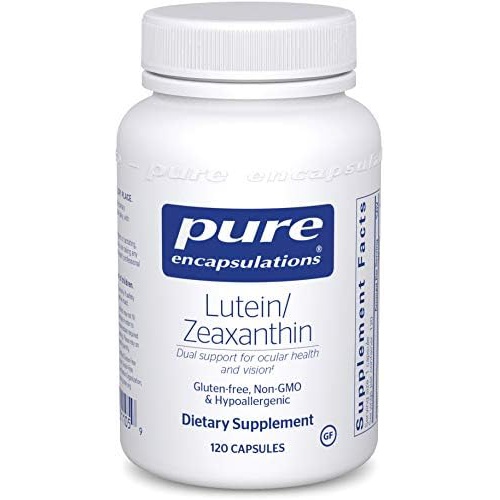 Pure Encapsulations Lutein/Zeaxanthin Supplement to Support Overall Vision Function and The Macula* 120 Capsules