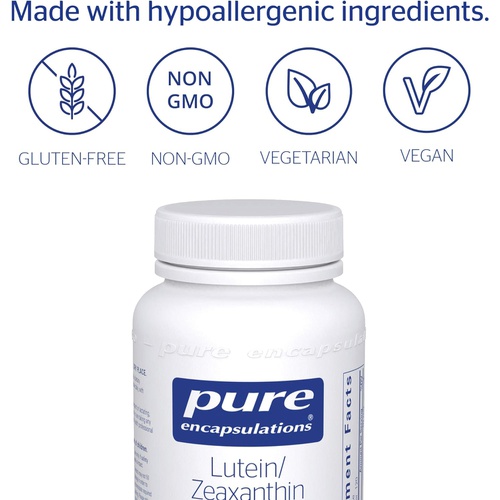  Pure Encapsulations Lutein/Zeaxanthin Supplement to Support Overall Vision Function and The Macula* 120 Capsules