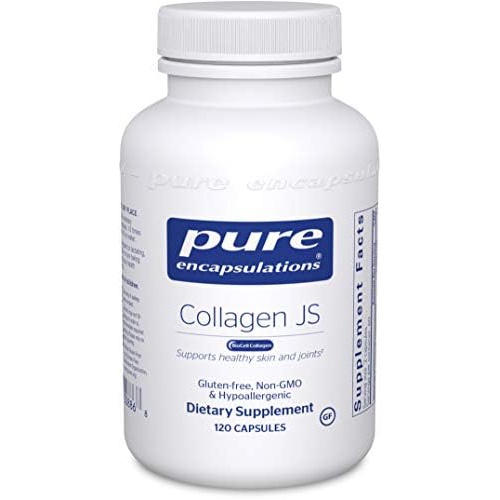  Pure Encapsulations Collagen JS Supplement for Skin Care, Joint Health, Anti Aging, Connective Tissue, Tendons, and Ligaments* 120 Capsules
