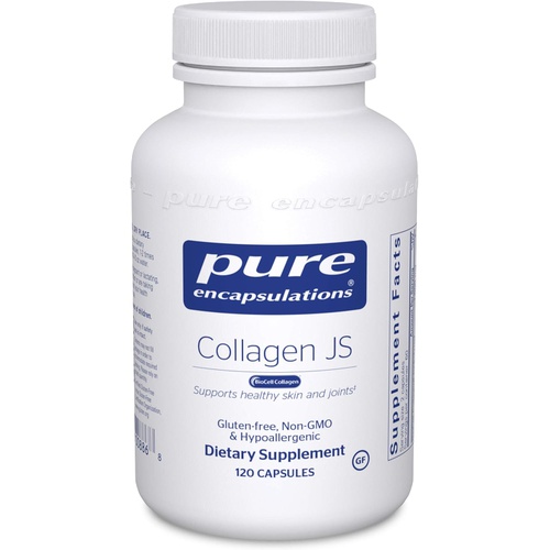  Pure Encapsulations Collagen JS Supplement for Skin Care, Joint Health, Anti Aging, Connective Tissue, Tendons, and Ligaments* 120 Capsules