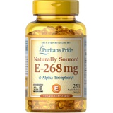 Puritans Pride Vitamin E-400 Iu (268mg) 100% Natural, 250 Count