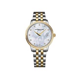 Raymond Weil Womens Toccata Quartz Watch with Stainless-Steel Strap, Two Tone, 20 (Model: 5388-SPS-97081)