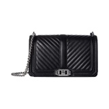 Rebecca Minkoff Chevron Quilted Love Crossbody