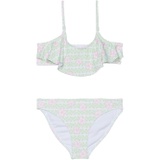 Roxy Kids Hibiline Flutter Swimsuit Set (Toddler/Little Kids/Big Kids)