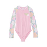 Roxy Kids Tiny Flower Onesie Swimsuit (Toddler/Little Kids/Big Kids)