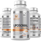 SMART NUTRA LABS Liposomal 2 Vitamin C 1400mg- 180 Vegan Capsules- China Free Ingredients, Fat Soluble High Absorption VIT C- Supports Healthy Immune System & Collagen Booster- Powerful Antioxidant