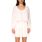 Sanctuary Relaxed High-Low Textured Blouse