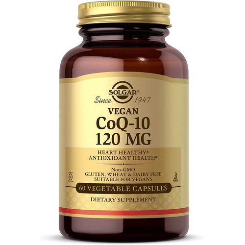  Solgar  Vegetarian CoQ-10 120mg, 60 Vegetable Capsules