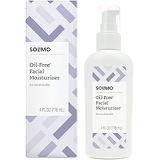 Amazon Brand - Solimo Oil-free Facial Moisturizer for Sensitive Skin, 4 Fluid Ounce, 1 pack